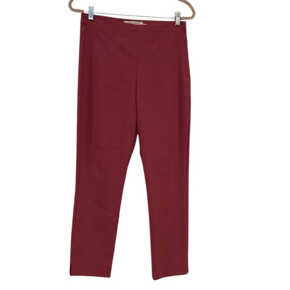 MM LaFleur Marais Everstretch Pant Pink High-Waist Cropped Size 8 - Picture 3 of 12